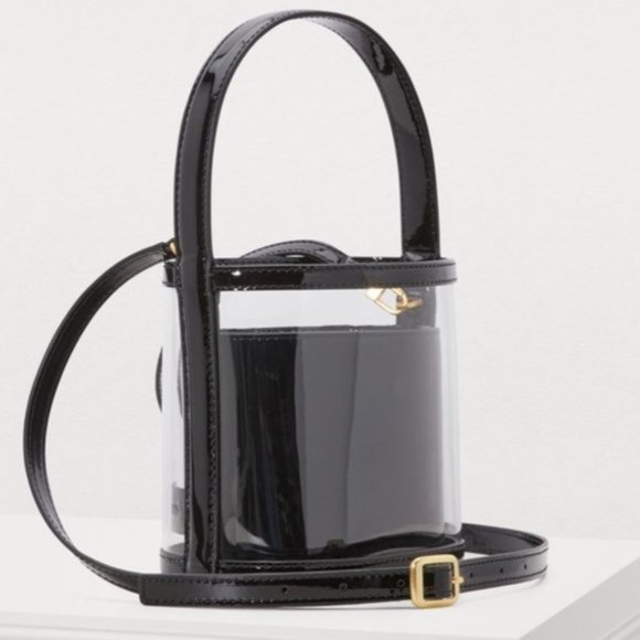STAUD Bissett Translucent Crossbody Bucket Bag - Picture 3 of 16